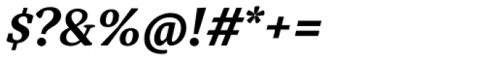 Adam Serif Bold Italic Font OTHER CHARS