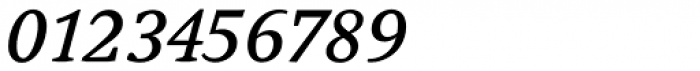 Adam Serif Italic Font OTHER CHARS