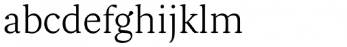 Adam Serif Thin Font LOWERCASE