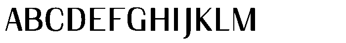 Adaptable Bold Sans Font UPPERCASE