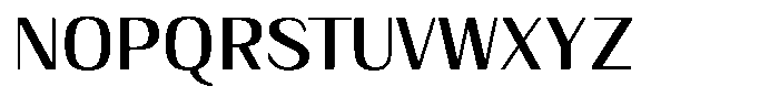 Adaptable Bold Sans Font UPPERCASE