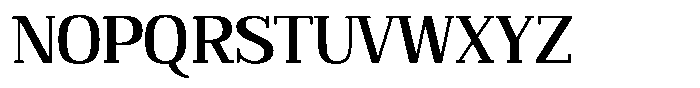 Adaptable Bold Slab Font UPPERCASE