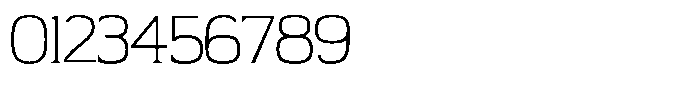 Adaptable Light Serif Font OTHER CHARS