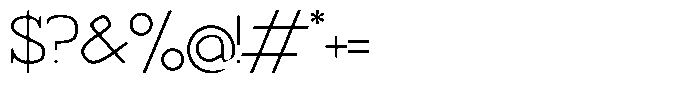 Adaptable Light Serif Font OTHER CHARS