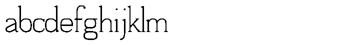 Adaptable Light Serif FONT