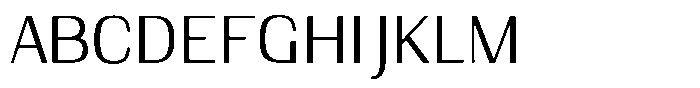 Adaptable Medium Sans Font UPPERCASE