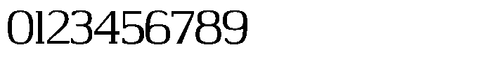 Adaptable Medium Slab Font OTHER CHARS