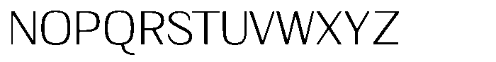 Adaptable Regular Sans Font UPPERCASE