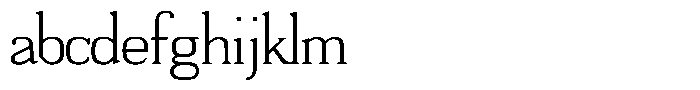 Adaptable Regular Serif FONT