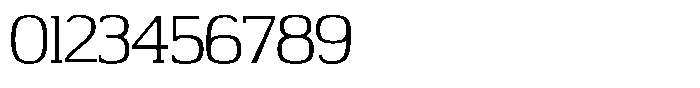 Adaptable Regular Slab Font OTHER CHARS