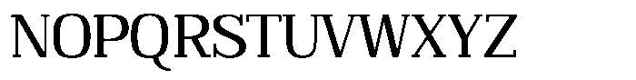 Adaptable Semibold Slab Font UPPERCASE