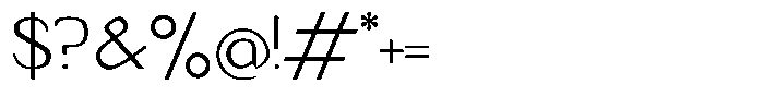 Adaptable Variable Font OTHER CHARS