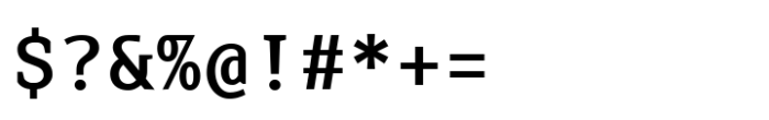 Adaptive Mono Bold Font OTHER CHARS