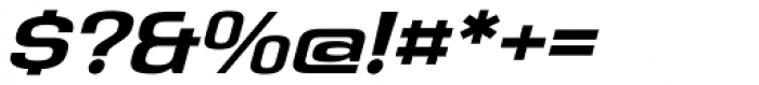 Address Sans Pro Xt Bold Italic Font OTHER CHARS