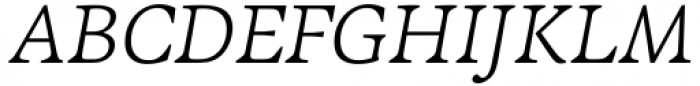 Adelbrook Variable Italic Font UPPERCASE