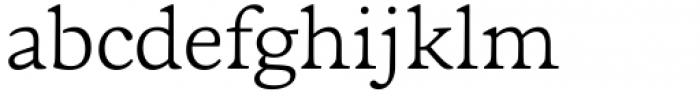 Adelbrook Variable Regular Font LOWERCASE