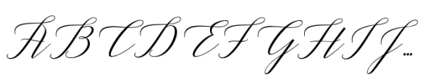 Adelicia Script Rough Font UPPERCASE