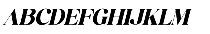 Adeline Mahila Italic Font UPPERCASE