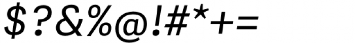 Adelle Mono Flex Italic Font OTHER CHARS