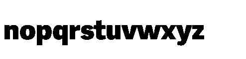 Adelle Sans Devanagari Heavy Font LOWERCASE