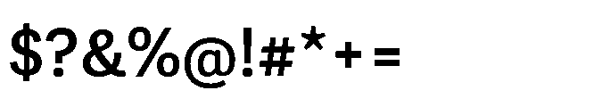 Adelle Sans Georgian Semibold Font OTHER CHARS