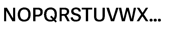 Adelle Sans Georgian Semibold Font UPPERCASE