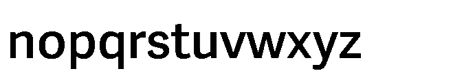 Adelle Sans Georgian Semibold Font LOWERCASE