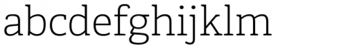 Adelle Thin Font LOWERCASE