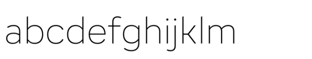 Adelphi PE Thin Font LOWERCASE