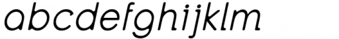 Adept Sans Regular Italic Font LOWERCASE