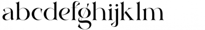 Adeston Regular Font LOWERCASE