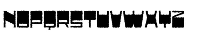 Adfile Rough Regular Font UPPERCASE