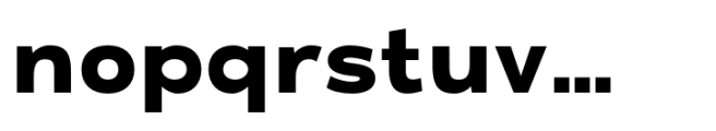 Adget Sans Extra Bold Font LOWERCASE