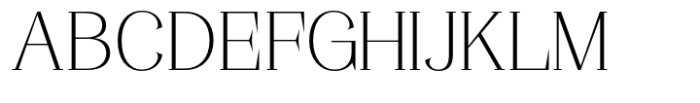 Adhesian Serif Extra Light Font UPPERCASE