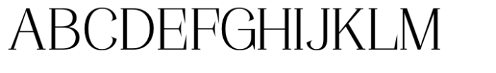Adhesian Serif Light Font UPPERCASE