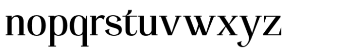 Adhesian Serif Semi Bold Font LOWERCASE