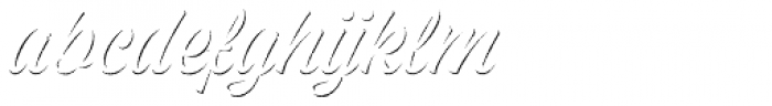 Adinah Layers Rough Shade Font LOWERCASE