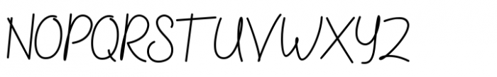 Aditta Regular Font UPPERCASE