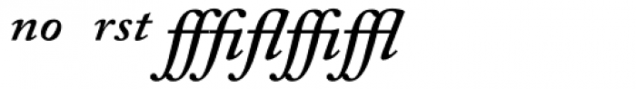 Adobe Caslon SemiBold Italic Expert Font UPPERCASE