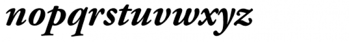 Adobe Garamond Bold Italic Oldstyle Figures Font LOWERCASE