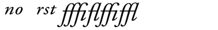 Adobe Garamond Italic Expert Font UPPERCASE