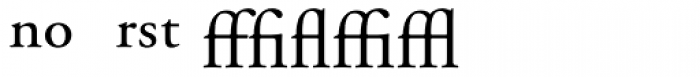Adobe Garamond Regular Expert Font UPPERCASE