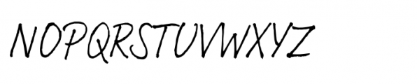 Adobe Handwriting Frank Font UPPERCASE