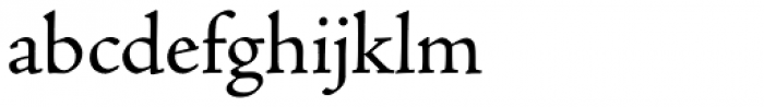 Adobe Jenson Pro Regular Font LOWERCASE