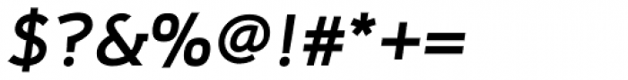 Adonide Medium Italic Font OTHER CHARS