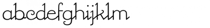 Adonis Old Style SG Light Font LOWERCASE