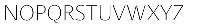 Ador Hairline Extra Light Font UPPERCASE