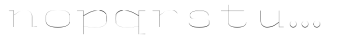 Adore Mono Light Font LOWERCASE