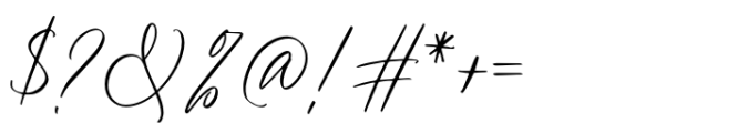 Adore Stacy Font OTHER CHARS