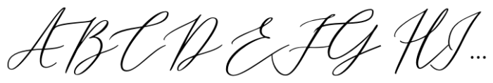Adore Stacy Font UPPERCASE